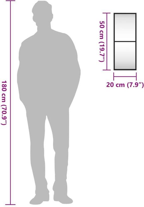 Actual product image vidaXL Hathor (20 x 50 cm)