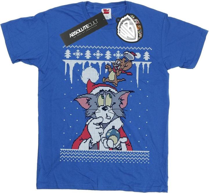 Produktbild Tom & Jerry Christmas Fair Isle TShirt Jungen (140, 146)