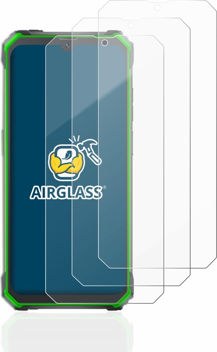 Actual product image BROTECT AirGlass Premium (3 Piece, Blackview BV7100)