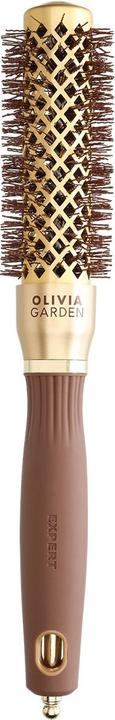 Produktbild Olivia Garden Expert Blowout Shine Wavy Bristles Gold & Brown 25 mm