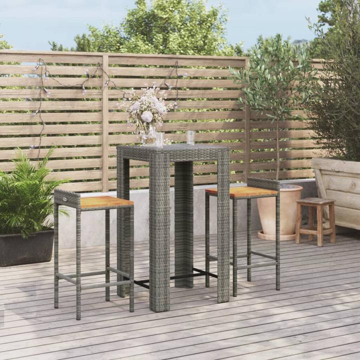 Produktbild vidaXL Gartenbar Set (60.50 x 60.50 x 110.50 cm)
