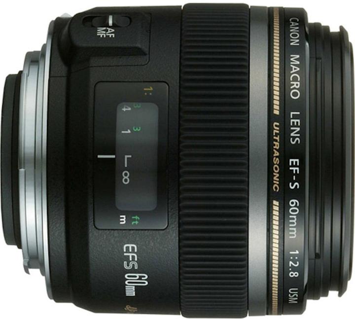 Image du produit Canon EF-S 60mm f/2.8 Macro USM (Canon EF-S, APS-C / DX)