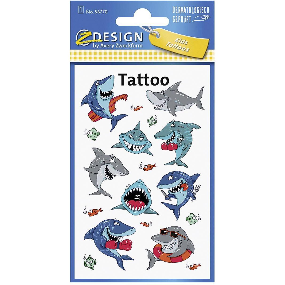 Avery Kinder Tattoos (9 Sticker) (56770)