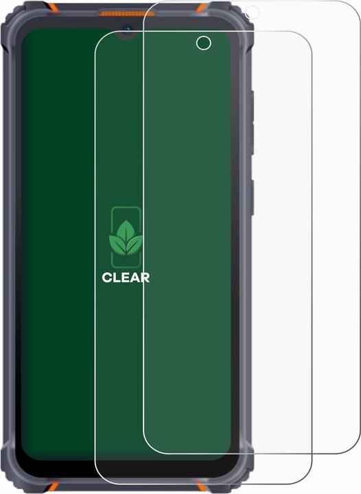Actual product image ScreenLeaf Screen Protector sustainable Screen Protection, clear, anti-scratch (2 Piece, Hotwav W10 Pro)