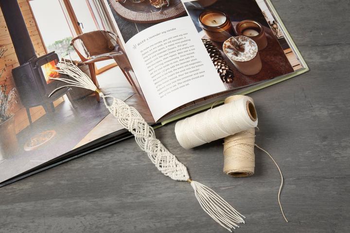 Produktbild Creativ Company Bambuskordel 65 m Weiss, 1 Stück (65 m)