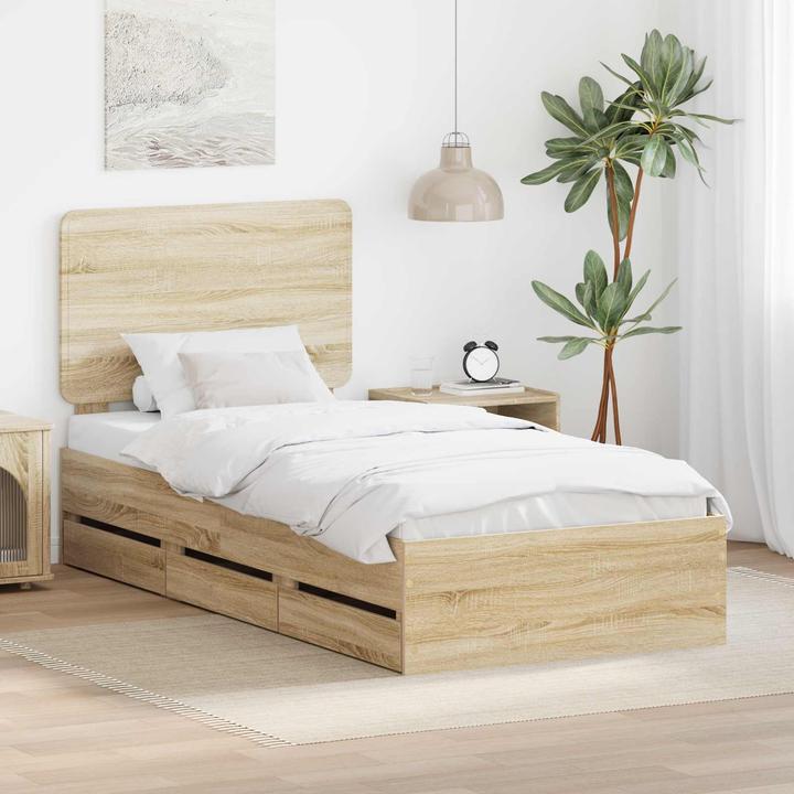 Produktbild vidaXL Moderner Bettrahmen (90 x 200 cm)
