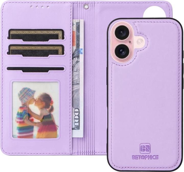 Actual product image Cover-Discount iPhone 16 - Divisible wallet case 2-in-1 mobile phone case (Apple iPhone 16)