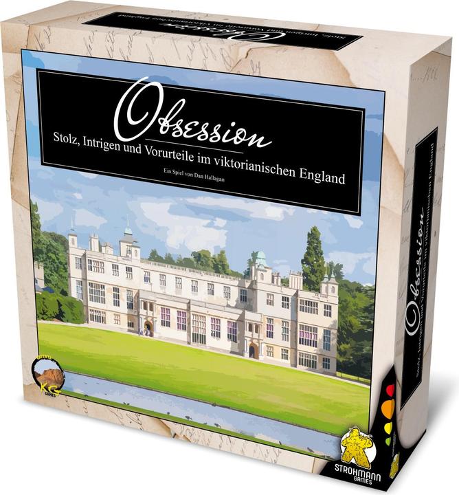 Actual product image Strohmann Games Obsession, board game, for 1-4 players, ages 14+ (DE edition) (German)