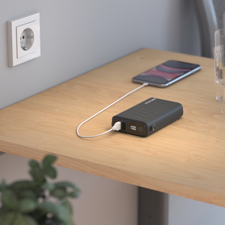 Actual product image RealPower PB-20000 PD+ (20000 mAh, 18 W, 74 Wh)