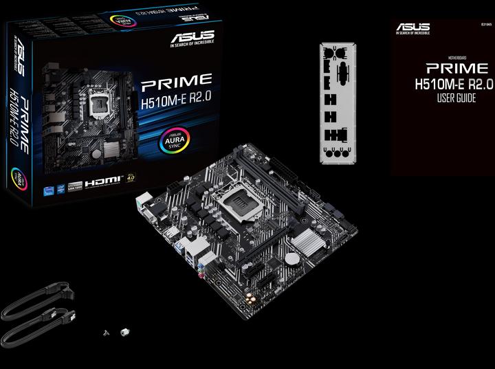 Productafbeelding ASUS PRIME H510M-E R2.0 (LGA 1200, Intel H510, mATX)