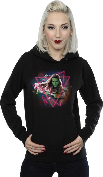 Immagine prodotto Guardians Of The Galaxy Neon Gamora Felpa con Cappuccio Donna (XL)