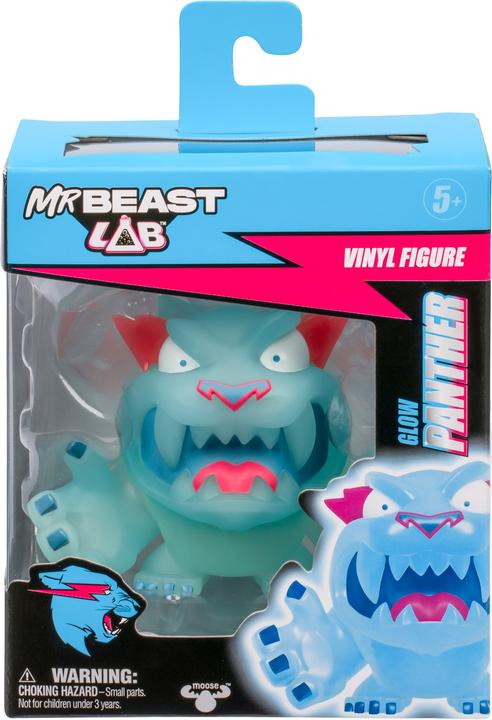Image du produit Moose Mr. Beast Figurine vinyle Glow Panther 9 cm