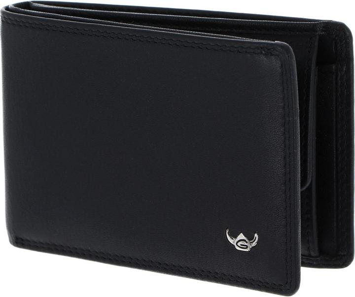 Actual product image Golden Head Polo wallet RFID leather 10 cm