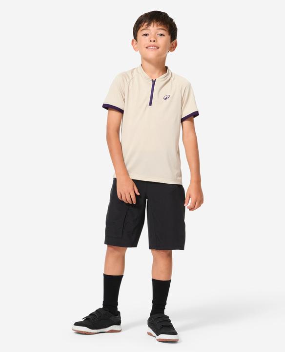 Actual product image Btwin Kids' 7-11 EXPL 500 years short-sleeved cycling jersey - Blue (134)