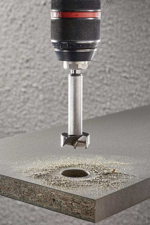 Produktbild wolfcraft 1 Zylinderbohrer HM ø26x90mm (8 mm)