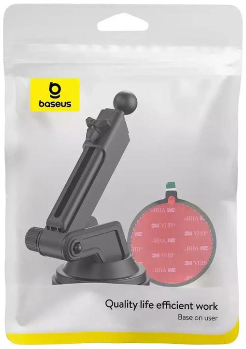 Actual product image Baseus Base for Car Holder Milky Way Pro Series with suction cup (black)