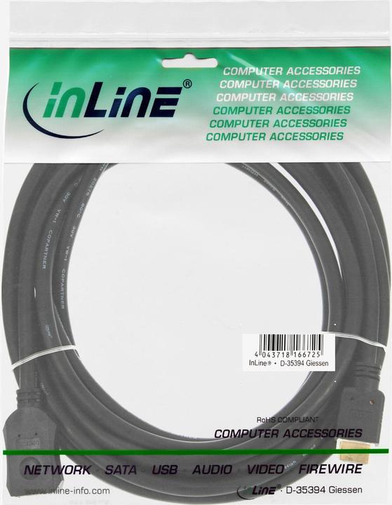 Produktbild InLine HDMI (Typ A) — HDMI (Typ A) (2 m)