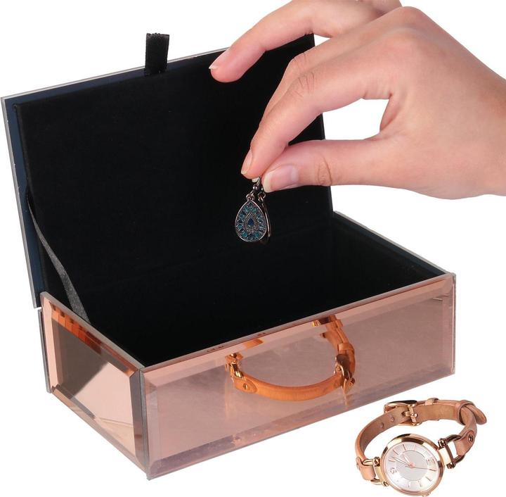 Immagine prodotto Home Deco Factory portagioie in rame a specchio