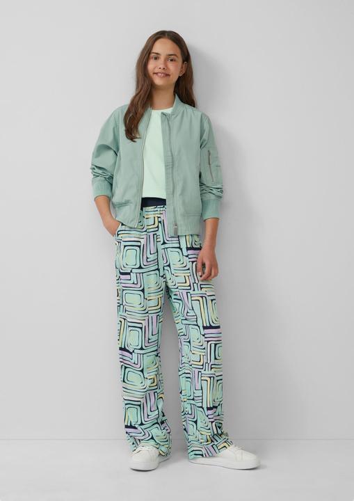 Produktbild S.Oliver Hose Wide-Leg-Hose aus Viskose im Loose Fit (176)