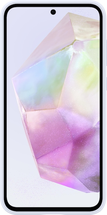 Productafbeelding Samsung Siliconen hoesje A35 lichtblauw (Samsung Galaxy A35)