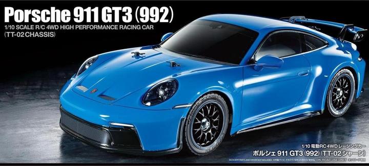 Actual product image Tamiya 1:10 RC Porsche 911 GT3 (992) TT-02 (Kit)