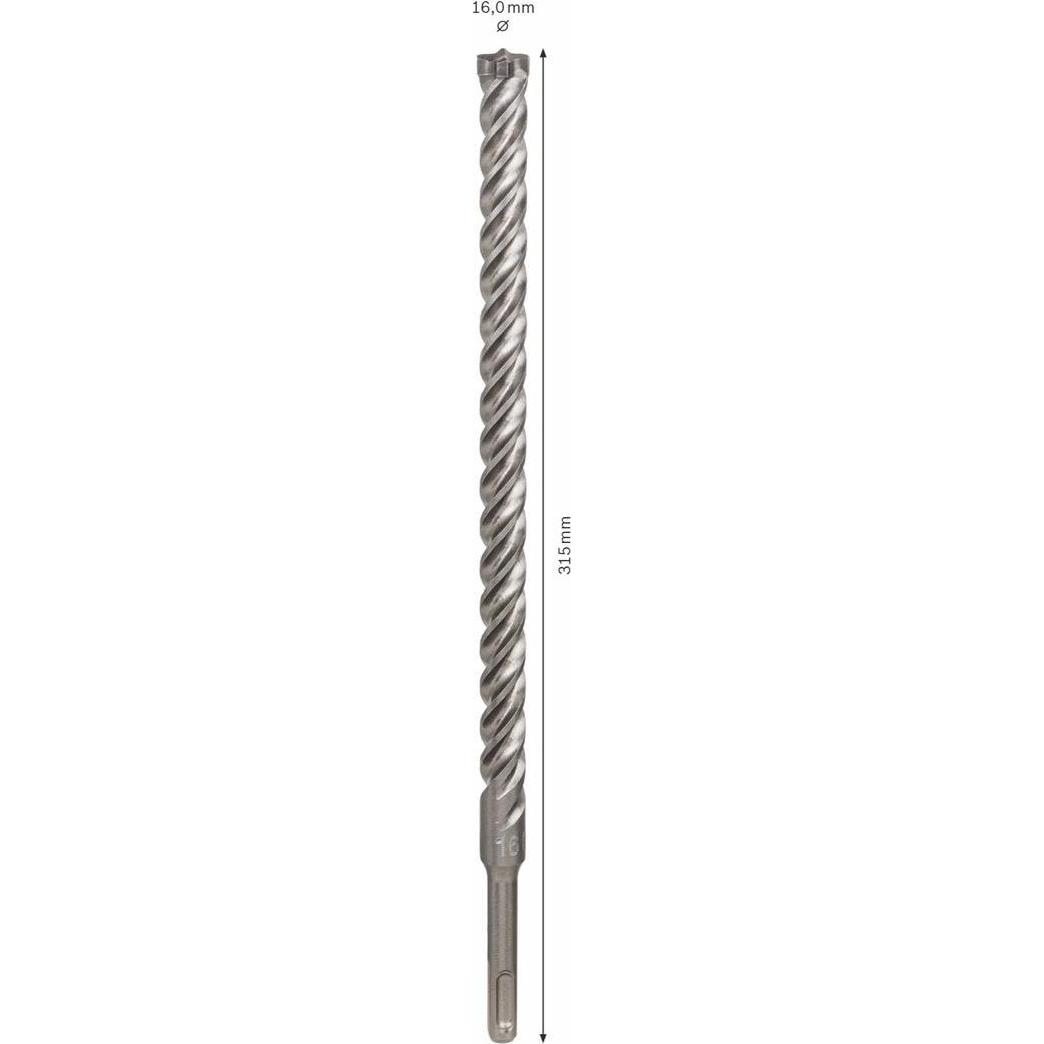 Bosch Professional Zubehör, Bohrereinsatz, Hammerbohrer 16 mm Accessories (16 mm)