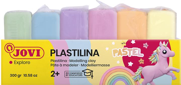 Actual product image Jovi Plasticine, 6 colours à 50 g