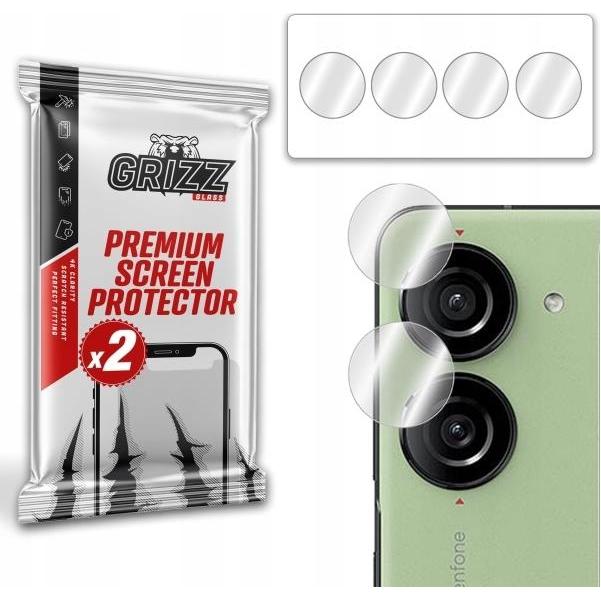 Grizz Glass GrizzGlass Szkło na aparat GrizzGlass HybridGlass Camera do Asus ZenFone 10 (Asus Zenfone 10), Pellicola protettiva smartphone, Trasparent