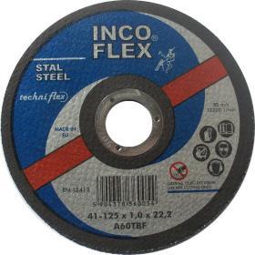 Incoflex, Schleifmittel, Metallschneider 125 x 2,5 x 22,2 mm