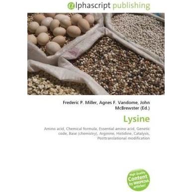 Lysine, Fachbücher von Agnes F. Vandome, Frederic P. Miller, John McBrewster