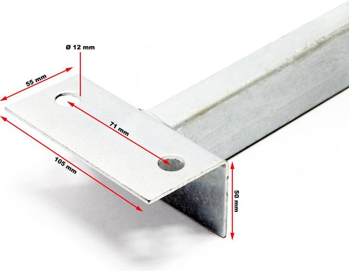 Produktbild Wiltec Kleine Pendelrolle Boot 111cm Sliphilfe Kielrolle Zentrierhilfe Kielrolle