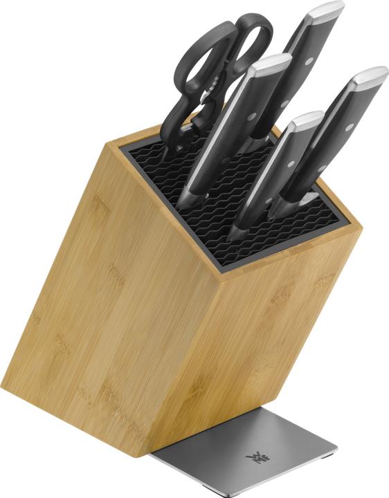 Actual product image WMF Grand Class advantage knife block with knife set 6 pieces