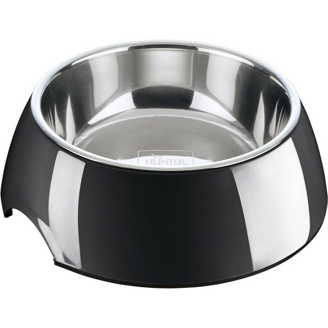 Comparer les prix de Hunter Mangeoire En Mélamine Noire 22 Cm