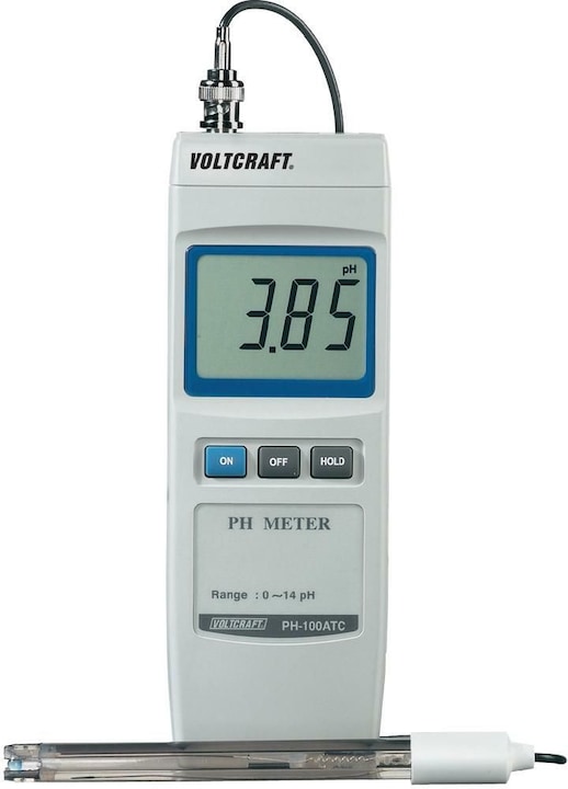 Actual product image Voltcraft pH meter PH-100 ATC 0.2 pH