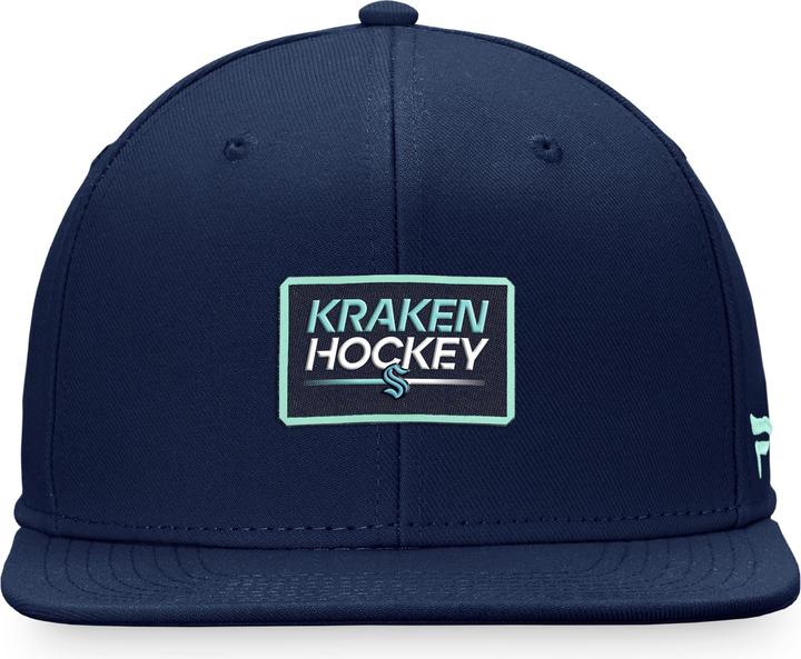 Actual product image IH Authentic Pro Prime Flat Brim Snapback Seattle Kraken