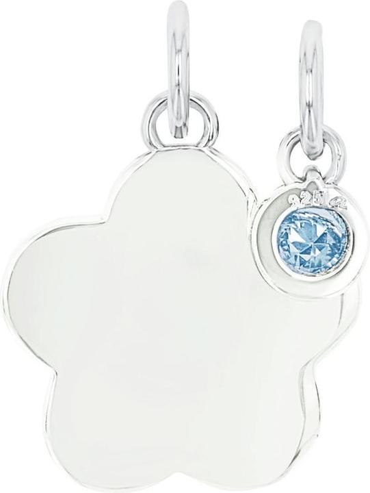 Immagine prodotto Amor Ciondolo Cupido da donna, argento 925, vetro | fiore (Argento 925)