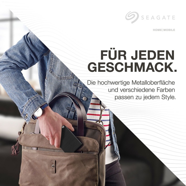 Image du produit Seagate One Touch avec mot de passe 2TB Noir (2 To)