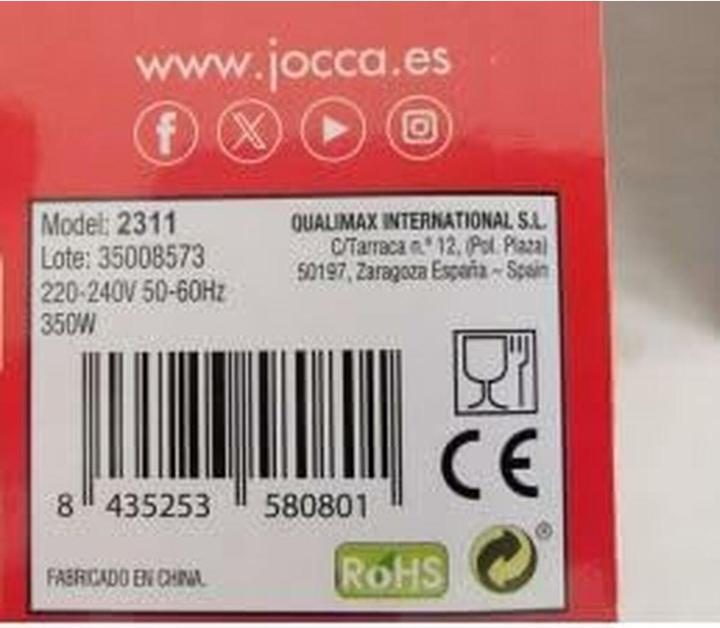 Image du produit Jocca 2311 (350 W)