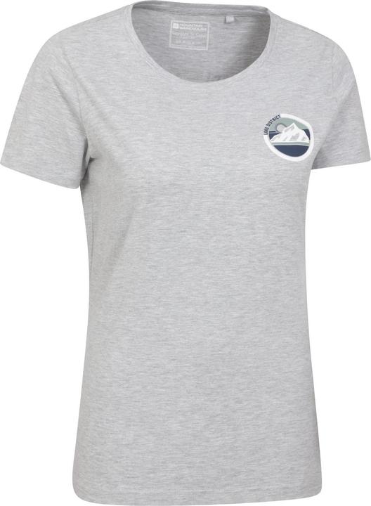 Actual product image Mountain Warehouse Womens/Ladies Lake District Tree Ring Organic T-Shirt (44)