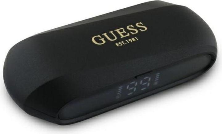 Image du produit Guess Casque sans fil Elongated Metallic ENC TWS Bluetooth Headseet - Noir (ANC, 26 h, Sans fil)