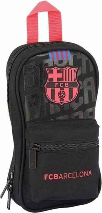 FC Barcelona Rucksack mit Federtaschen F.C. Barcelona Schwarz