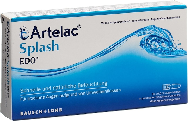 Bausch + Lomb Artelac Splash EDO Augentropfen 30x0.50 ml (0.50 ml, Artelac Splash EDO Augentropfen 30x0.50 ml)