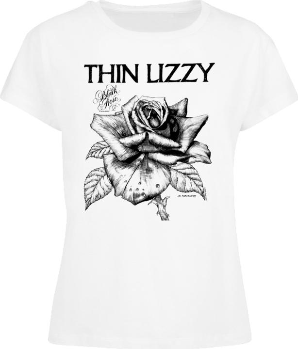 Produktbild Merchcode Ladies Thin Lizzy - Rose Logo Box Tee - 160923 (5XL)