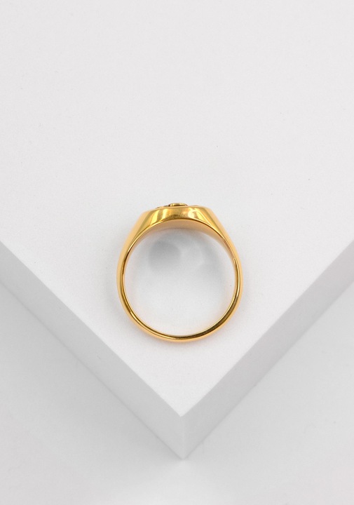 Immagine prodotto Muau Anello con stemma (60, Oro 750/18 K)
