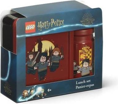 Produktbild LEGO Harry Potter Gryffindor Lunch-Set - Bordeaux und Dunkelgrau
