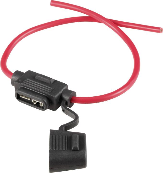 Tru Components Car flat fuse holder Flat fuse standard 30 A 3.31 mm (30 A)