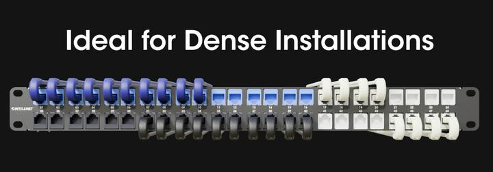 Actual product image Intellinet Cat6a F/FTP FlexiBoot Slim network patch cable, 0.3 m, grey (CAT6a, 0.30 m)