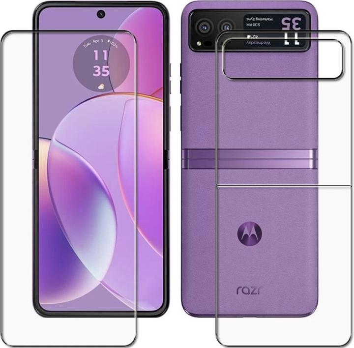 Immagine prodotto Screenguard 100% Pellicola di protezione del display Motorola Razr 40 Crystal Clear (1 pz., Motorola Razr 40)