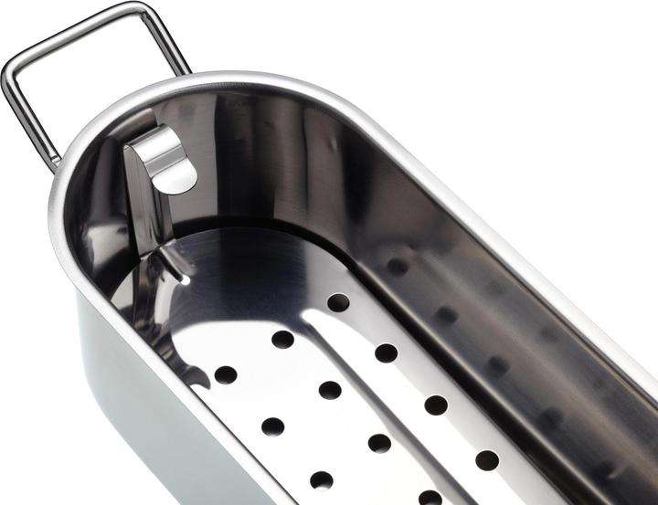 Image du produit Kitchen Craft Poisson-fumier (Cuiseur à vapeur, Acier inoxydable)