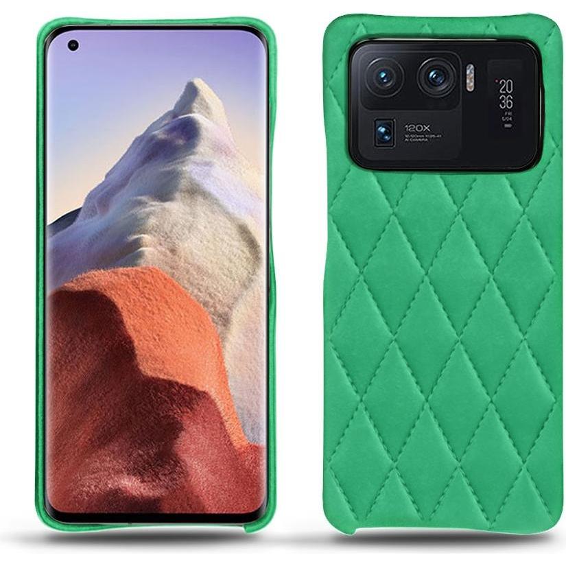 Noreve Lederschutzhülle (Xiaomi Mi 11 Ultra), Smartphone Hülle, Grün